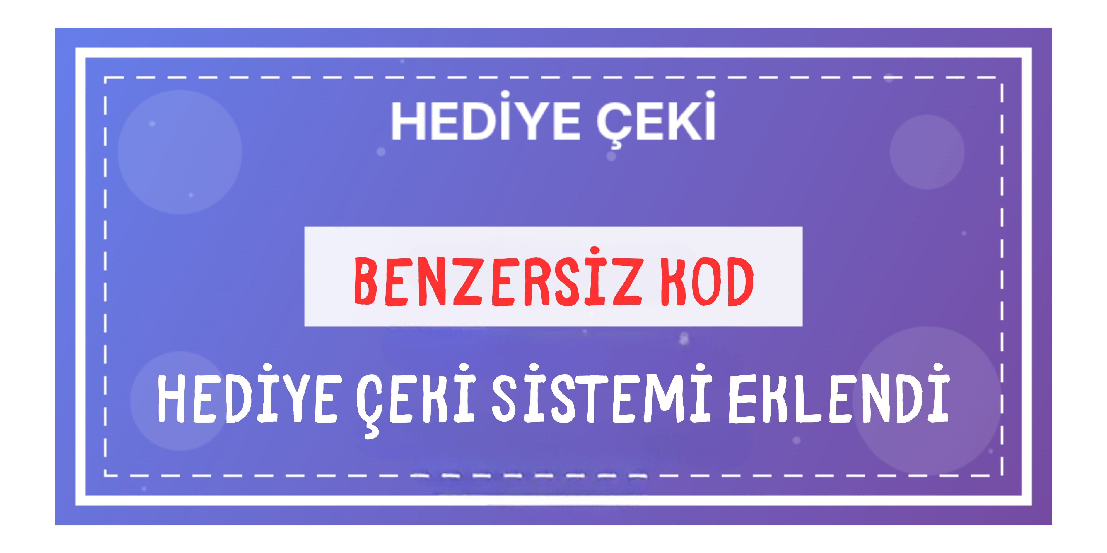 Hediye Çeki 